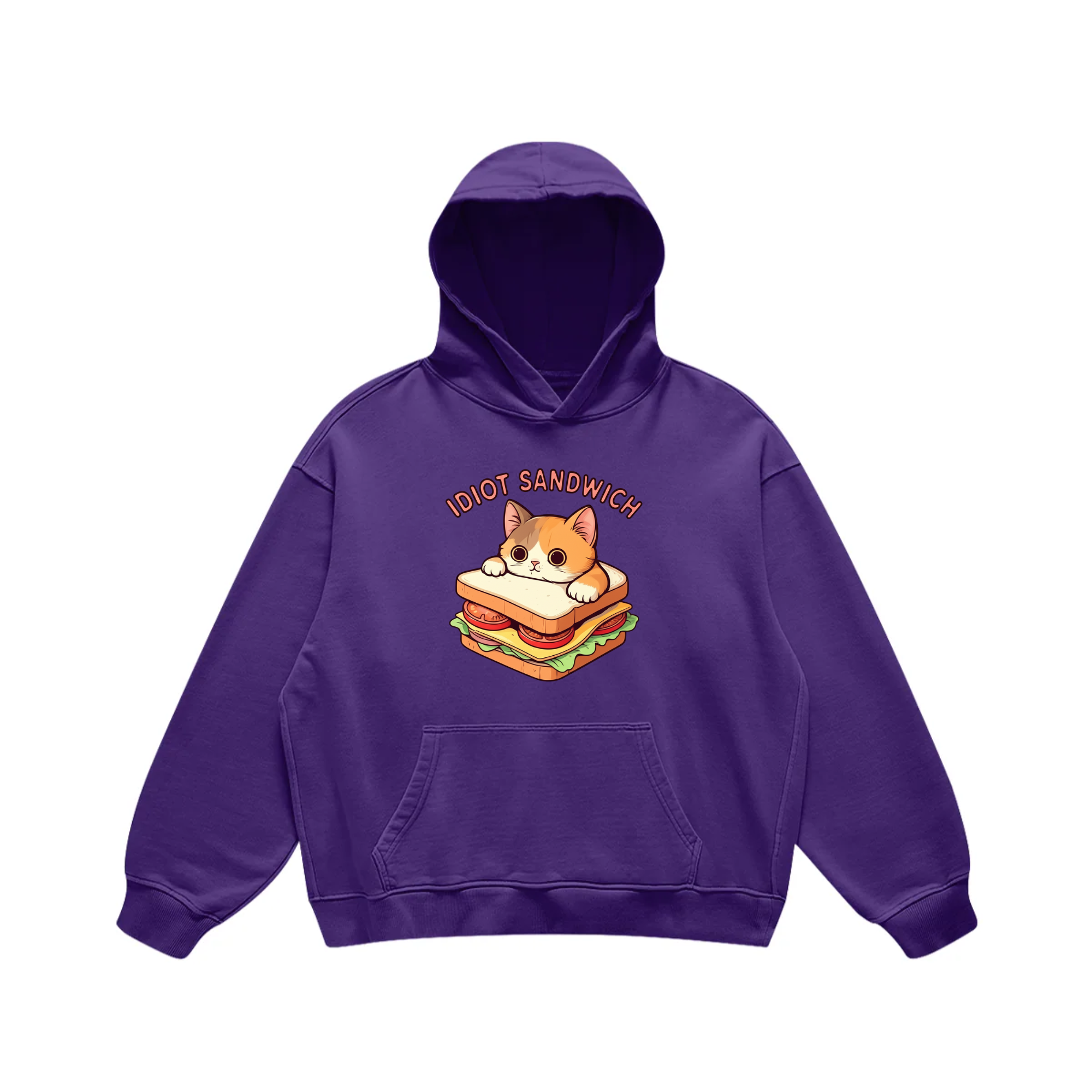 Catwich – Cute Cat in a Sandwich Hoodie