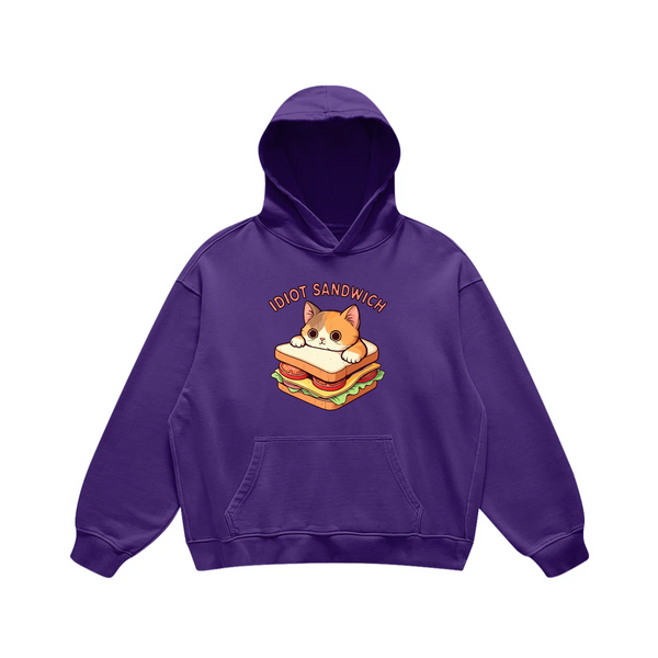 Catwich – Cute Cat in a Sandwich Hoodie