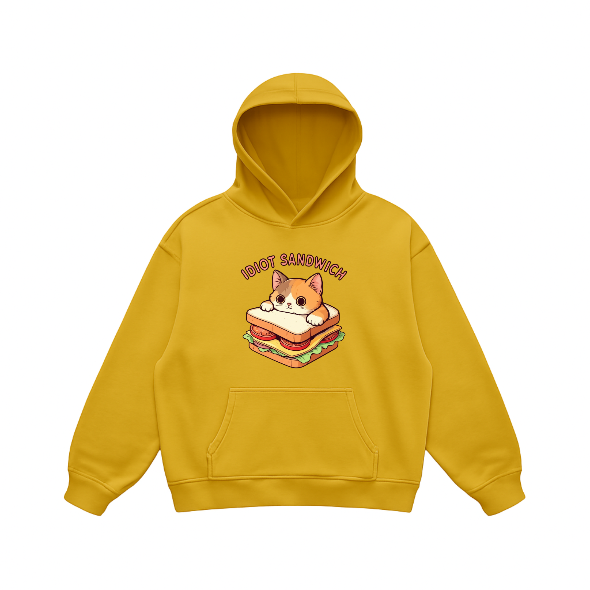 Catwich – Cute Cat in a Sandwich Hoodie